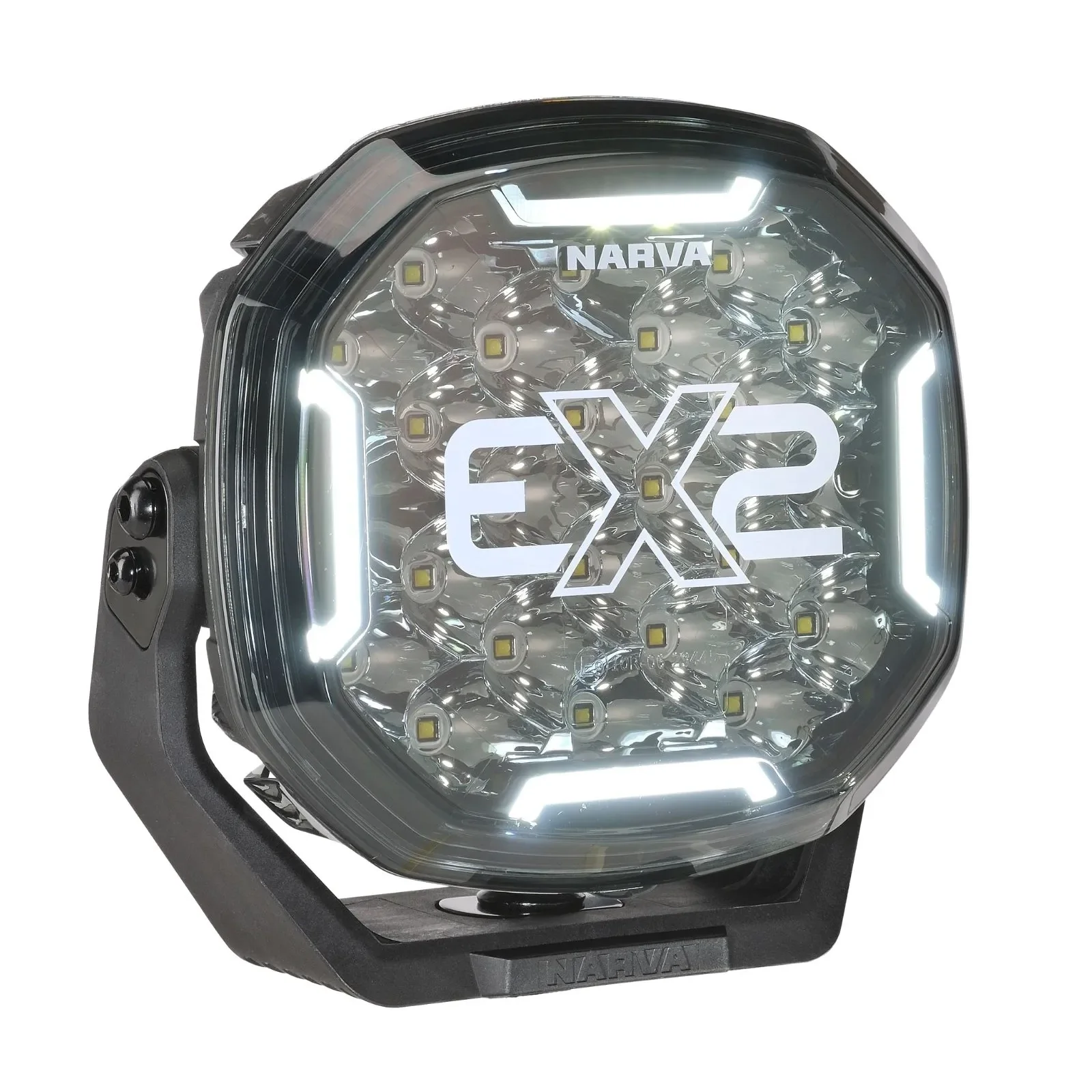 Narva 72175 Pair of 12/24V 7" EX2 Blackout Driving Lights - Image 4