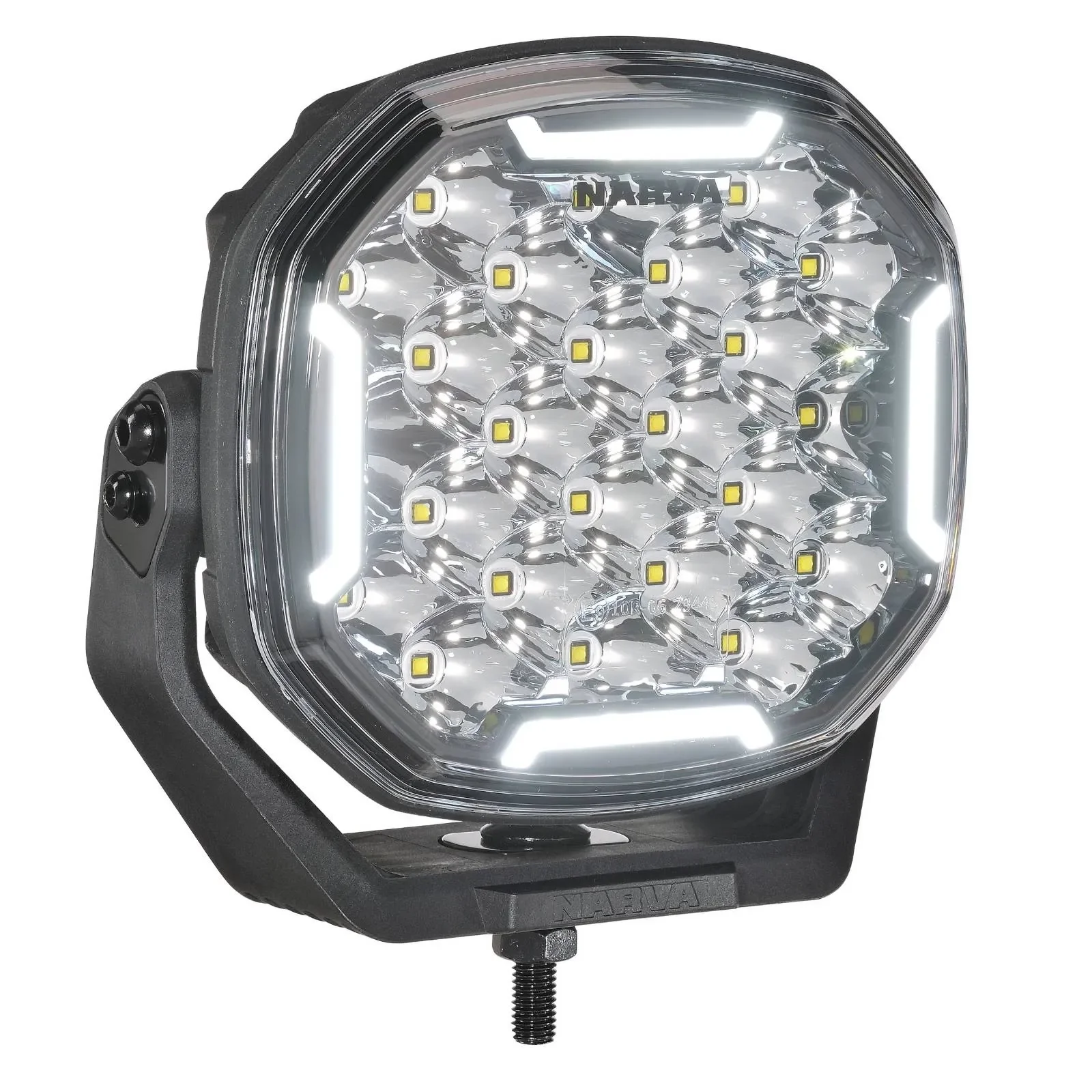 Narva 72175 Pair of 12/24V 7" EX2 Blackout Driving Lights - Image 7