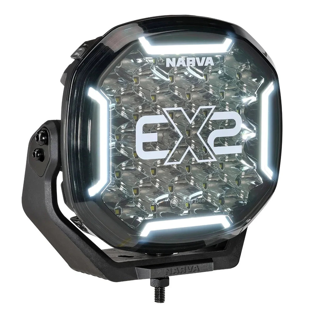 Narva 72185 Pair of 12/24V 9" EX2 Blackout Driving Lights - Image 4